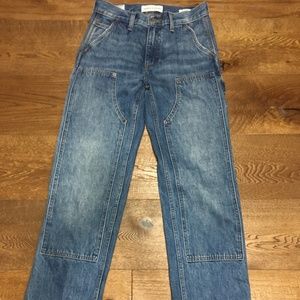 Aritzia Denim Forum Carpenter Lo-Rise Loose Jean Relaxed-fit low-rise utility